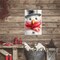 Stupell Industries Close Up Snowman Portrait Wall Plaque, design by Petal Prints Design